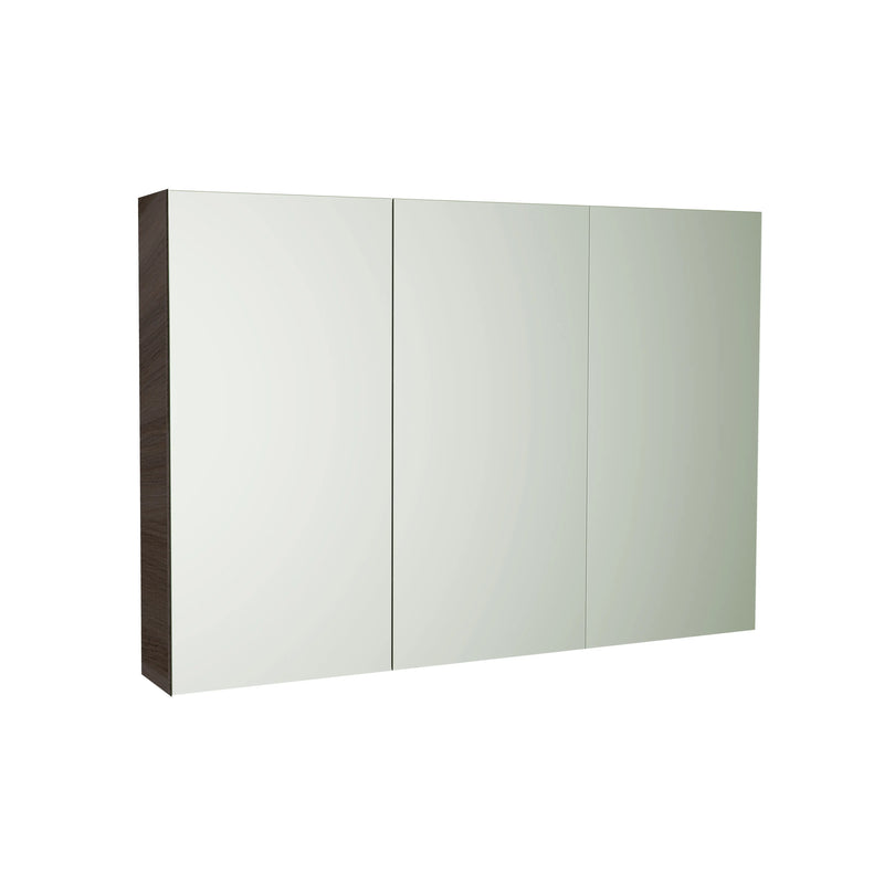 EVIE Three Doors Shaving Cabinet 1200mm - Aqualux Bathrooms- Poseidon
