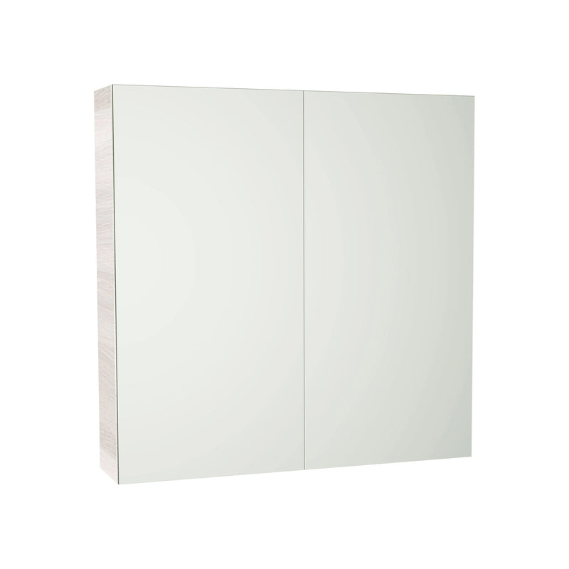 EVIE Double Doors Shaving Cabinet 750mm - Aqualux Bathrooms- Poseidon