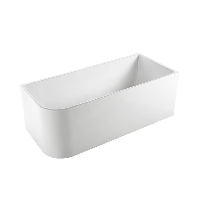 Riva Ellie Right Corner Bathtub 1500mm - Gloss White