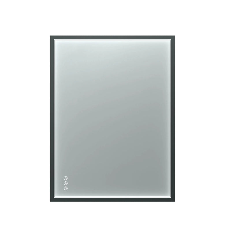 Euro Mirror - Röek Mirror Black - Aqualux Bathrooms