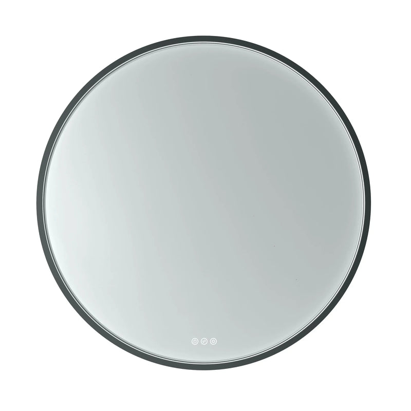 Euro Mirror - Olëk Mirror Black - Aqualux Bathrooms