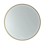 Euro Mirror - Olëk Mirror Brass - Aqualux Bathrooms