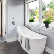Evie Freestanding Bathtub 1500/1660mm - Aqualux Bathrooms- Poseidon