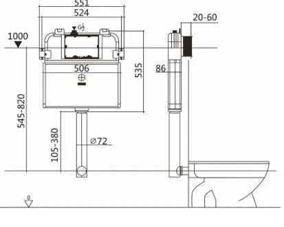 Avery Box Rim Wall Faced Floor Toilet Pan