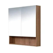LUNA Shaving Cabinet - Canyon Oak - Aqualux Bathrooms- Mercio