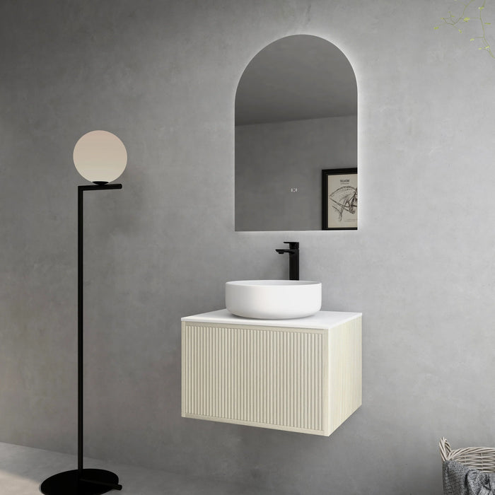 Bellevue Wall Hung Ensuite Vanity 600 (Coastal Oak)