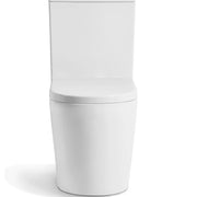 Stella Rimless Back to Wall Toilet Suite - Aqualux Bathrooms- Poseidon