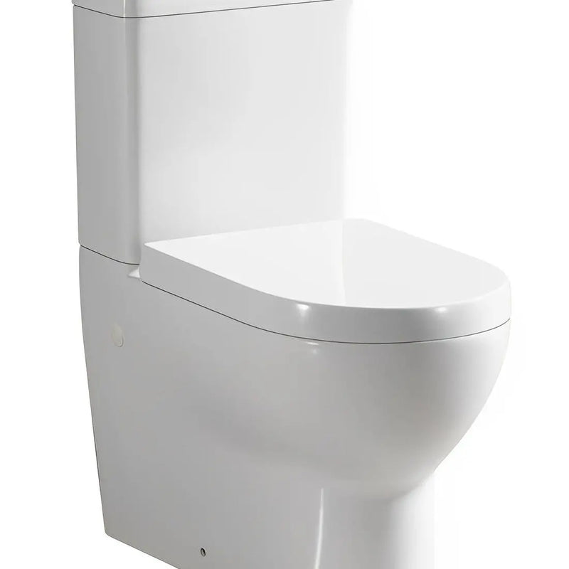 Mercury BTW Box Rim Toilet Suite - Aqualux Bathrooms- Poseidon
