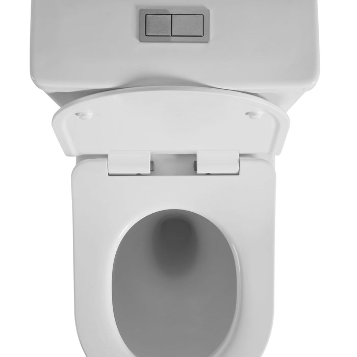 Veda Tornado White Toilet Suite