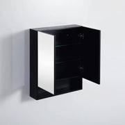 Fremantle Double Doors Shaving Cabinet 600mm - Aqualux Bathrooms- Poseidon