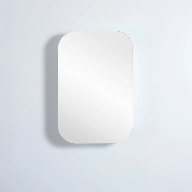 Olivia Mirror Door Shaving Cabinet 600mm - Aqualux Bathrooms- Poseidon