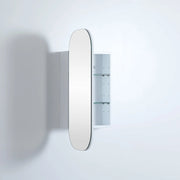 Olivia Mirror Door Shaving Cabinet 400mm - Aqualux Bathrooms- Poseidon