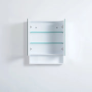 Fremantle Double Doors Shaving Cabinet 600mm - Aqualux Bathrooms- Poseidon