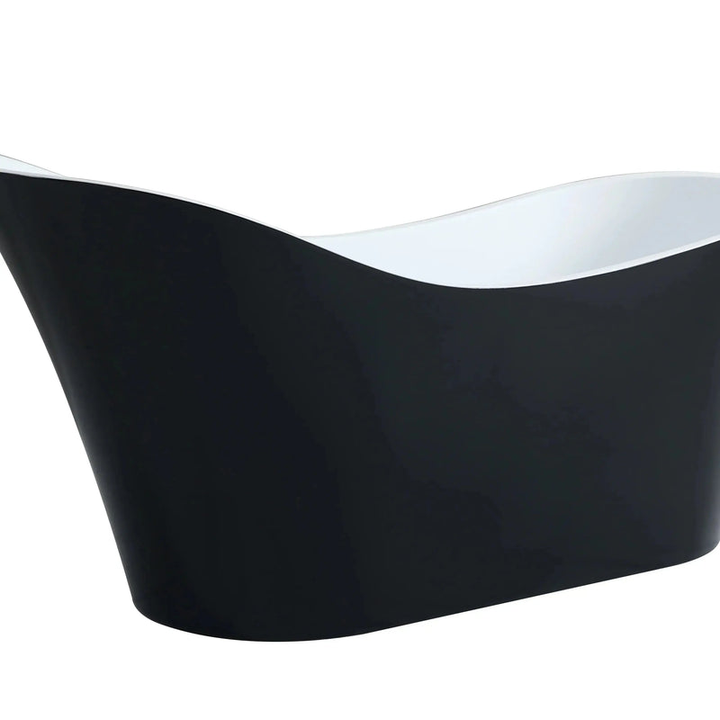 Bevel Freestanding Bathtub 1500mm - Aqualux Bathrooms- Poseidon