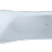 Bevel Freestanding Bathtub 1500mm - Aqualux Bathrooms- Poseidon