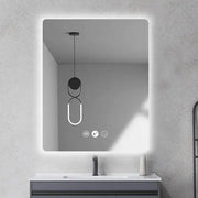 LED Square Mirrors 600mm - Aqualux Bathrooms- Mercio