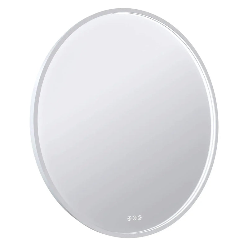 Euro Mirror - Olëk Mirror White - Aqualux Bathrooms