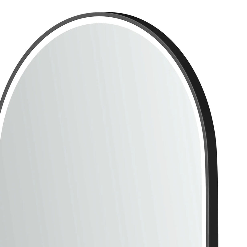 Otti Noosa Framed Led Mirror Matte Black 750X1500mm