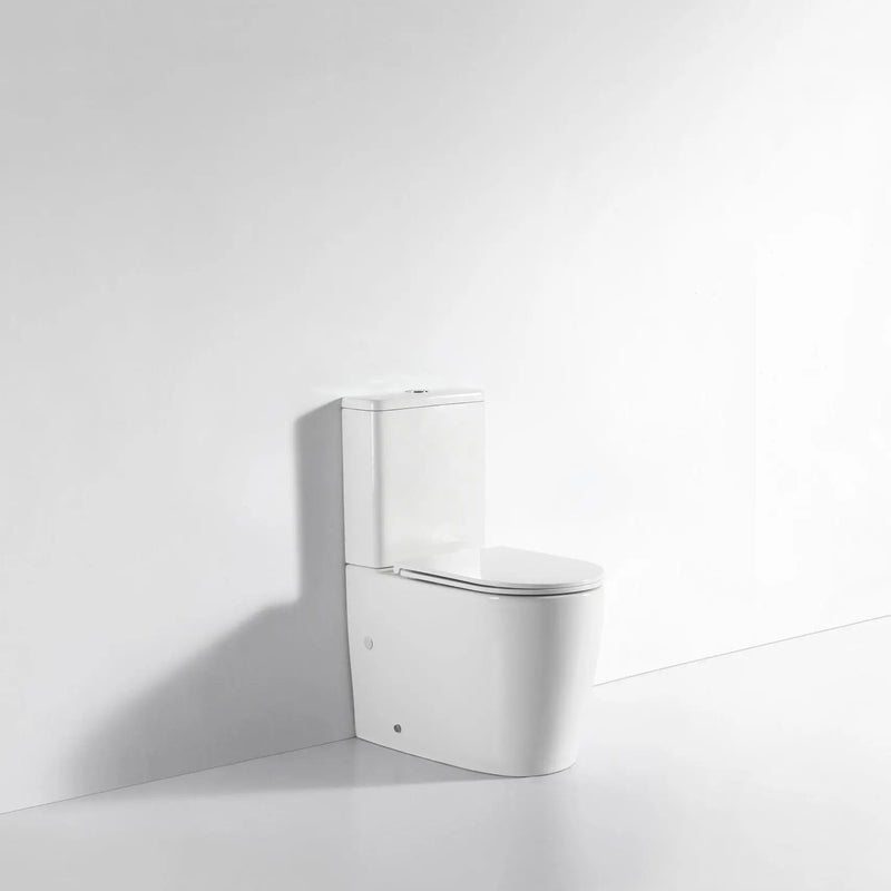 Mercio London Back To Wall Toilet Suite - Aqualux Bathrooms- Mercio