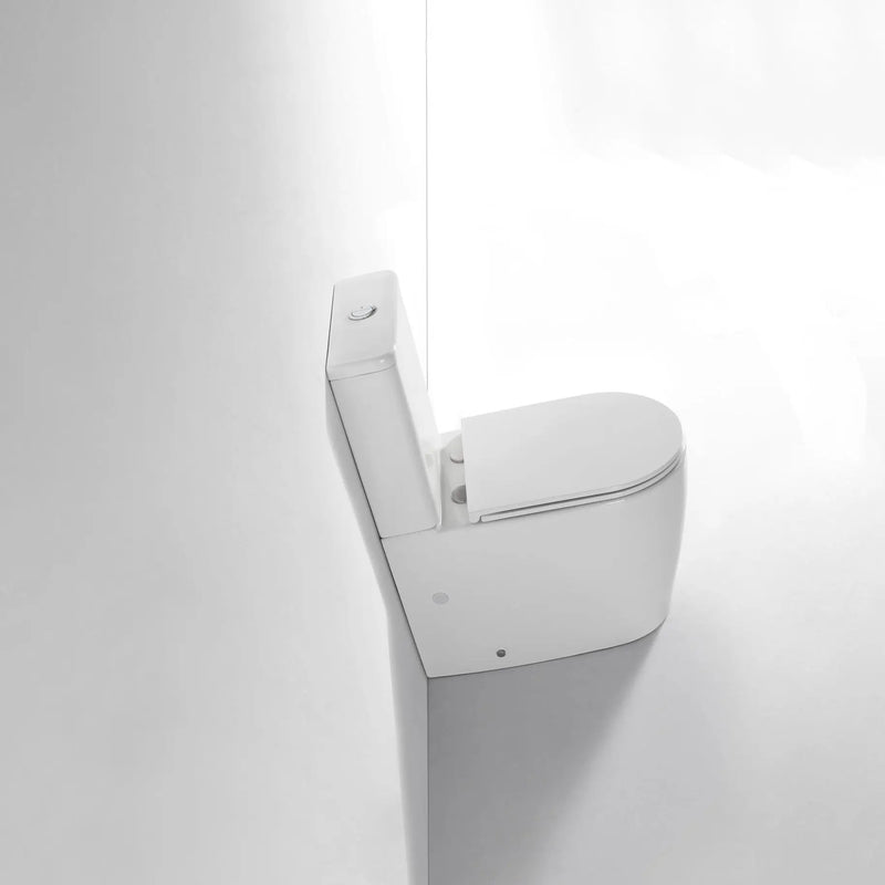 Mercio London Back To Wall Toilet Suite - Aqualux Bathrooms- Mercio