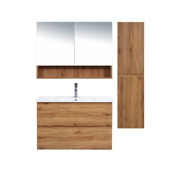 Luna Plywood Wall Hung Vanity 600mm