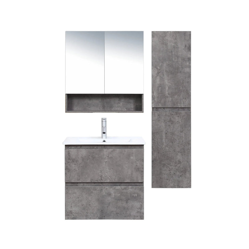 Mercio - Luna Plywood Wall Hung Vanity 600mm - Aqualux Bathrooms