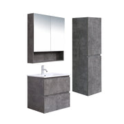 Mercio - Luna Plywood Wall Hung Vanity 600mm - Aqualux Bathrooms