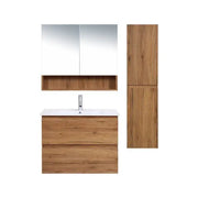 Mercio - Luna Plywood Wall Hung Vanity 750mm - Aqualux Bathrooms