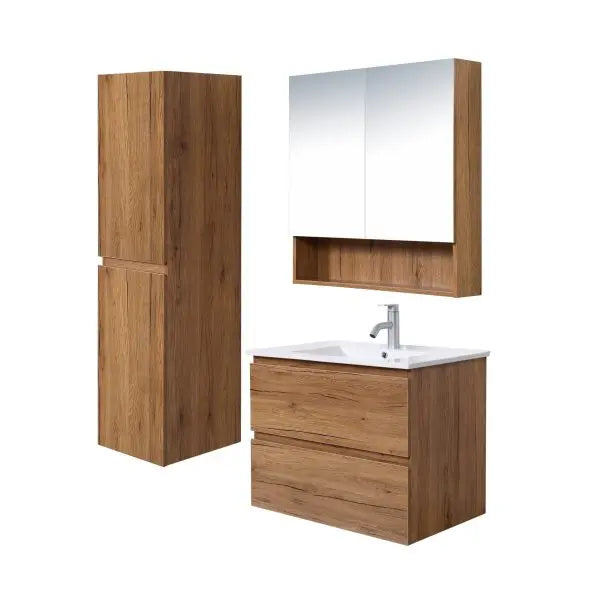 Mercio - Luna Plywood Wall Hung Vanity 750mm - Aqualux Bathrooms