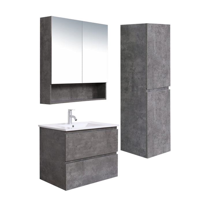 Luna Plywood Wall Hung Vanity 750mm