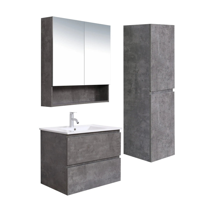 Mercio - Luna Plywood Wall Hung Vanity 900mm - Aqualux Bathrooms