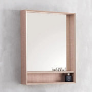 Mercio - MIDI Series 60cm Mirror With Shelf - Aqualux Bathrooms