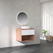 Mercio - Mercio MI Series 60cm Designer Bathroom Wall Hung Vanity - Aqualux Bathrooms