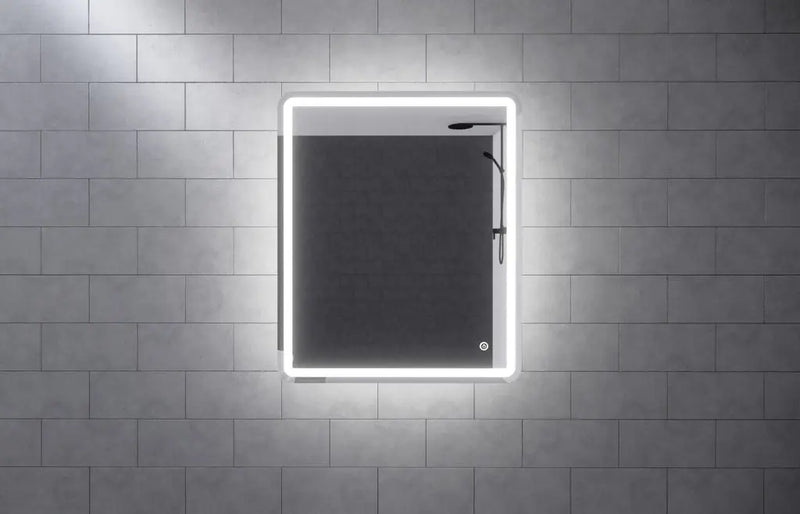 ABS Riva - Riva S2 Frameless Rectangle Led Mirror With 3 Colour Lights Frontlit 1500mm - Aqualux Bathrooms
