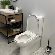 Mercio Moi Back To Wall Toilet Suite - Aqualux Bathrooms- Mercio