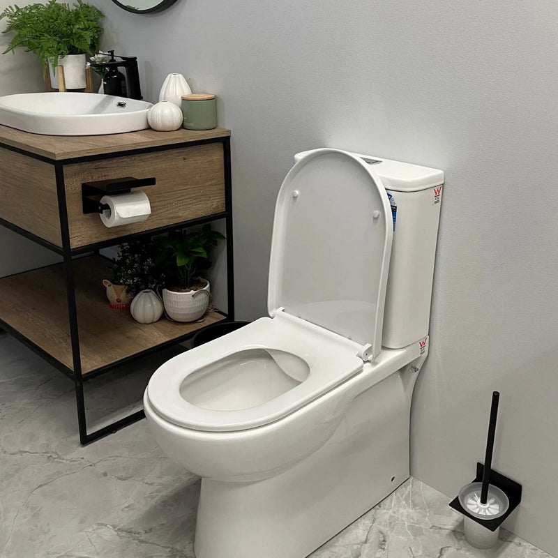 Mercio Moi Back To Wall Toilet Suite - Aqualux Bathrooms- Mercio