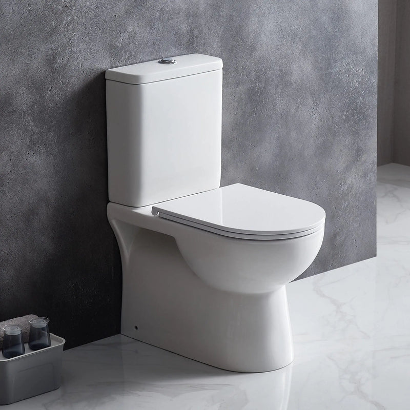 Mercio Moi Back To Wall Toilet Suite - Aqualux Bathrooms- Mercio