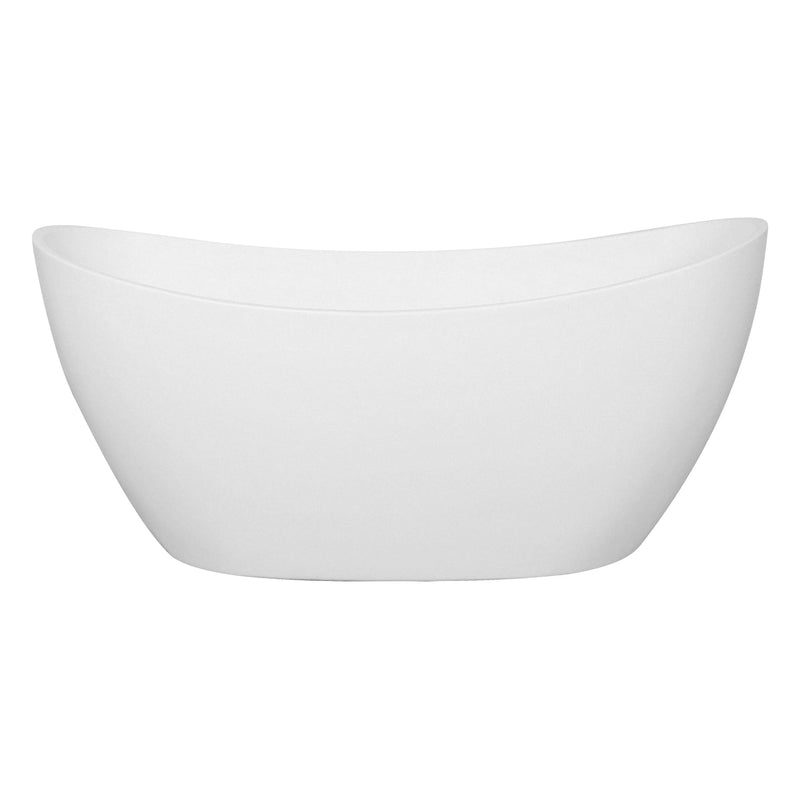 Evie Freestanding Bathtub 1500/1660mm - Aqualux Bathrooms- Poseidon