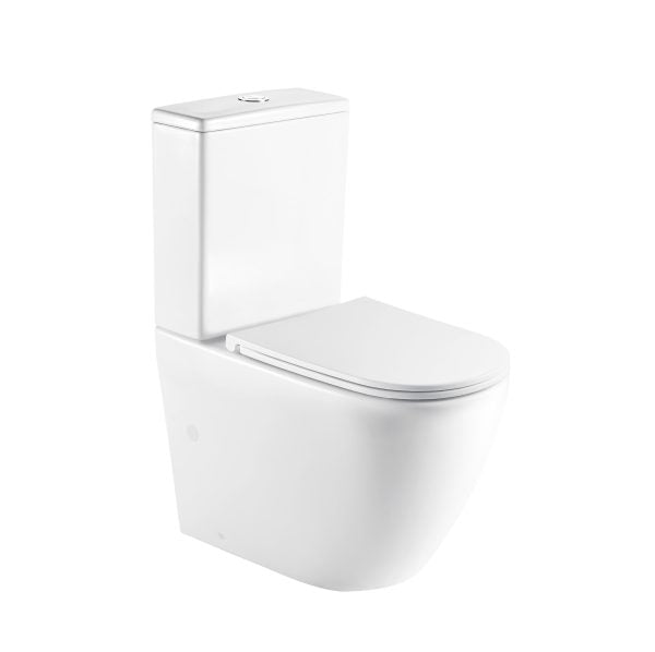 Mercio Norton Rimless Back To Wall Toilet Suite