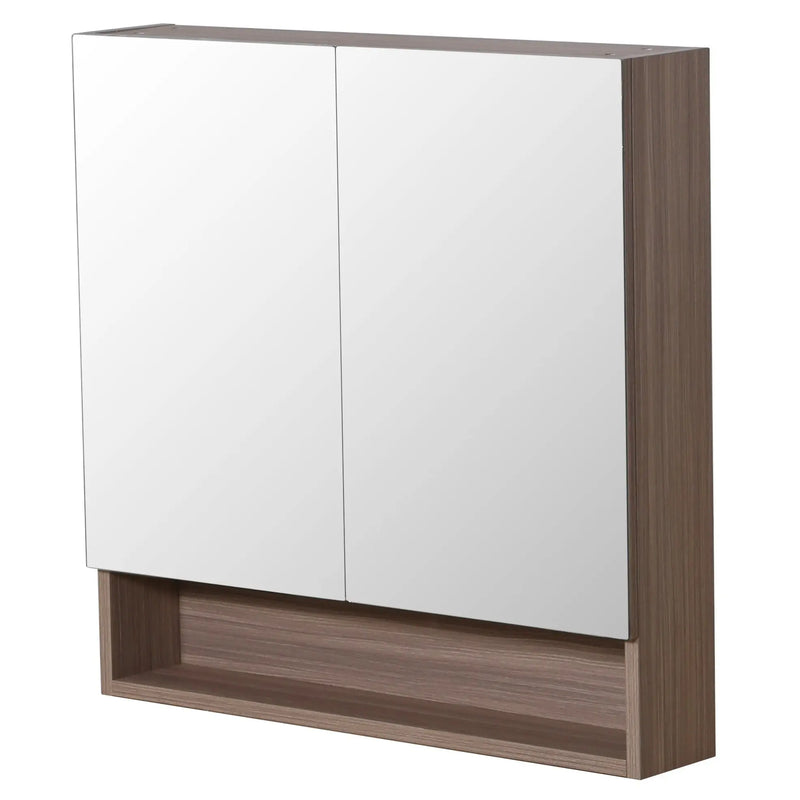 Stella Double Doors Shaving Cabinet 750mm - Aqualux Bathrooms- Poseidon