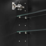 Olivia Mirror Door Shaving Cabinet Arch 600mm - Aqualux Bathrooms- Poseidon