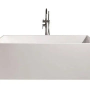 ORTA Multi-Fix Freestanding Gloss White Bathtub - Aqualux Bathrooms- Mercio