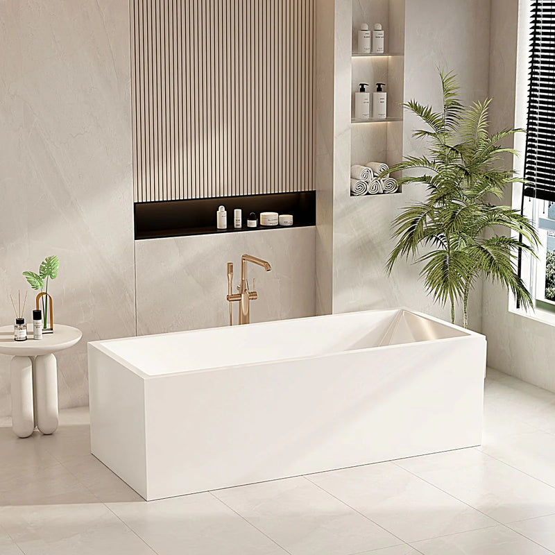 ORTA Multi-Fix Freestanding Gloss White Bathtub