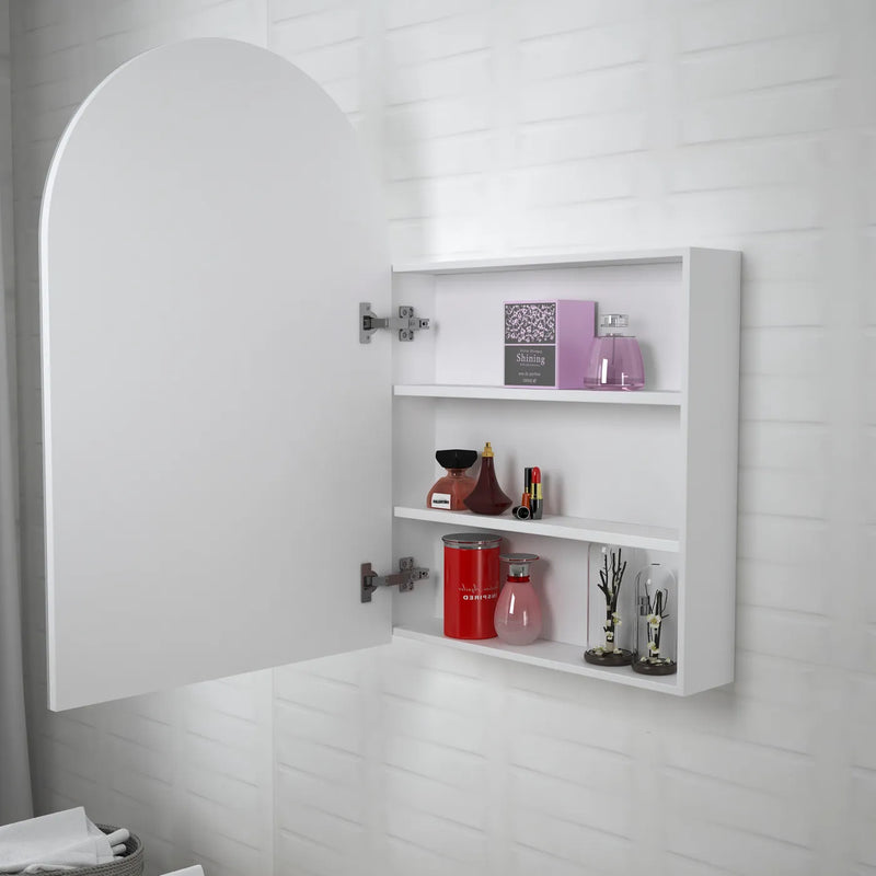 Otti Archie Matte White Shaving Cabinet 600X900mm