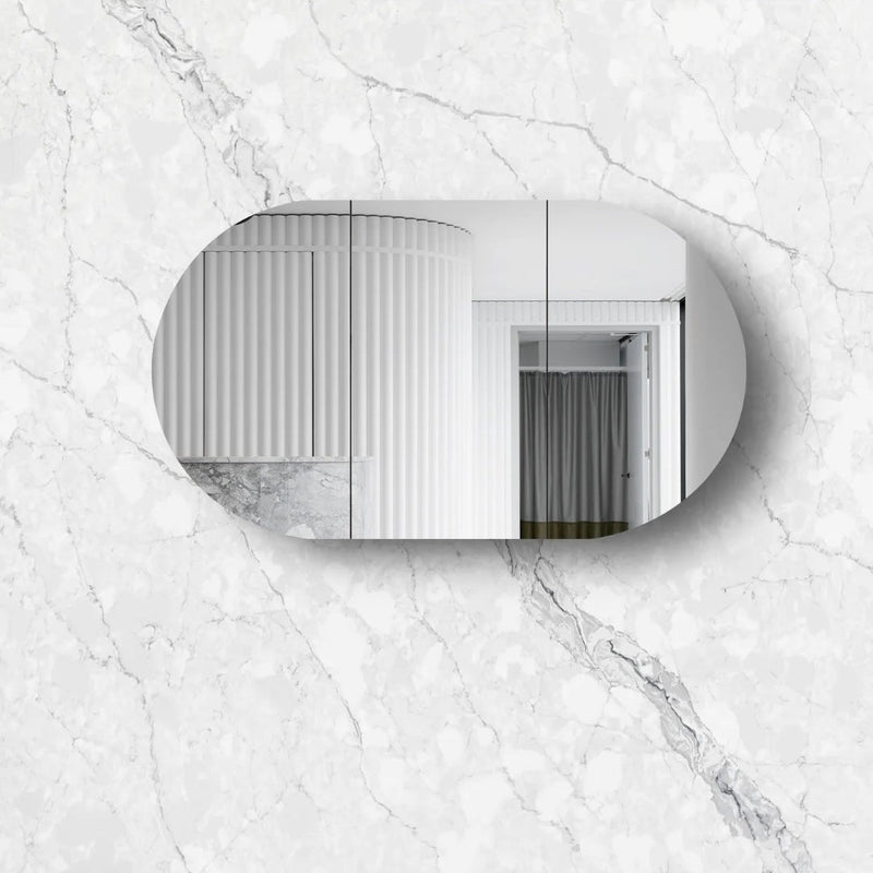 Otti Bondi Matte White Shaving Cabinet 1500X900mm