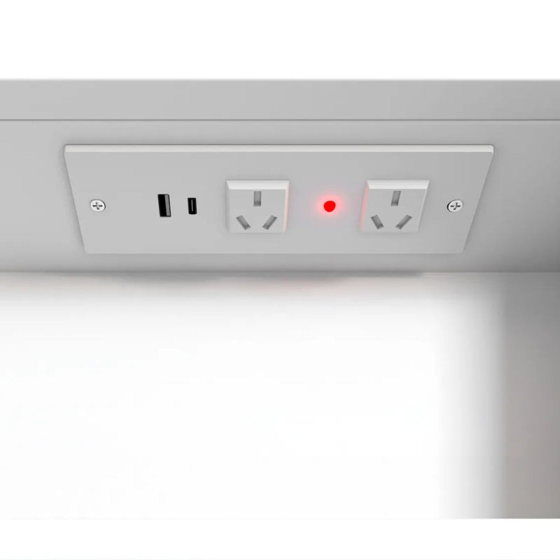 Otti Newport Matte White Led Shaving Cabinet 1500X750mm