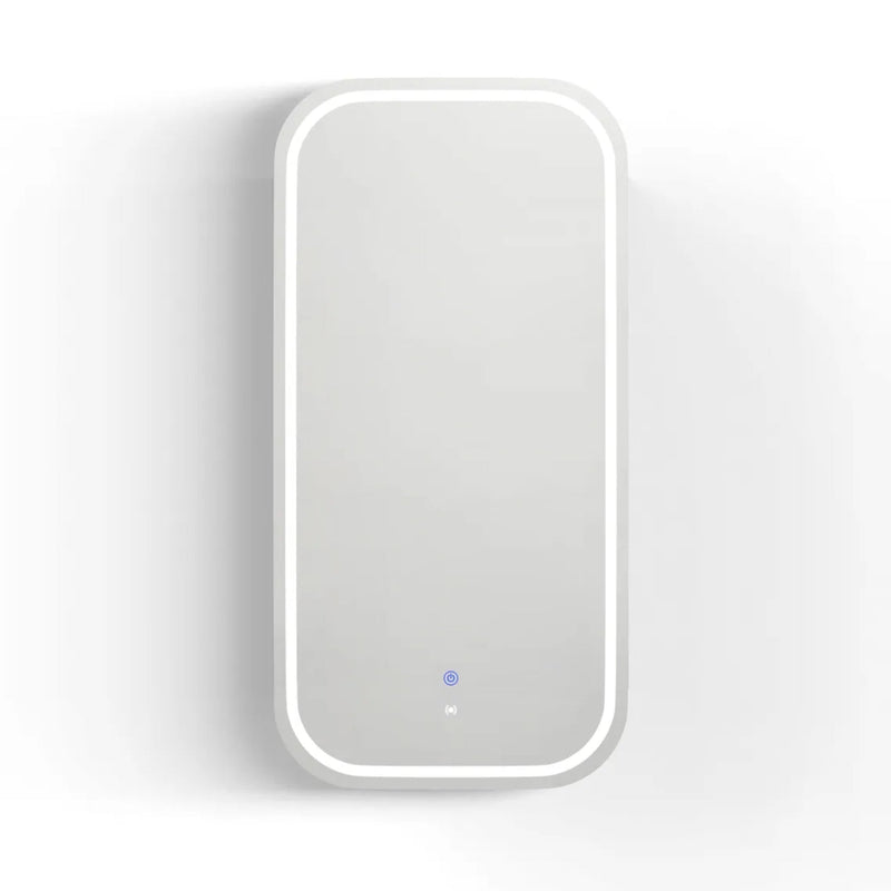 Otti Newport Matte White Led Shaving Cabinet 450X900mm