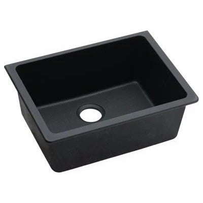 Granite Quartz Stone Undermount Kitchen Sink Single Bowl 635*470*241mm