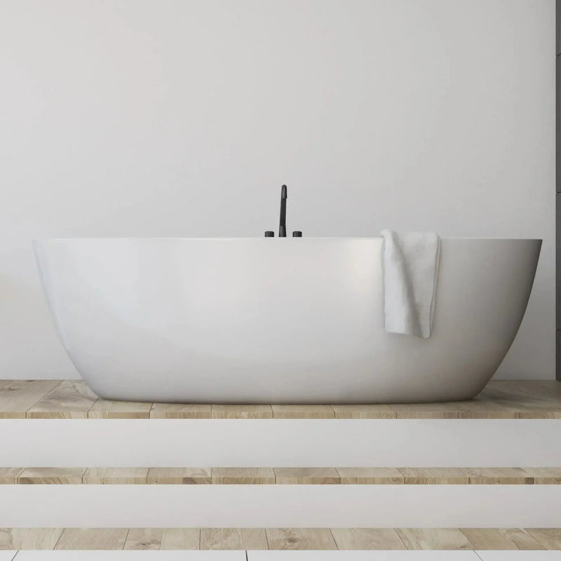 Olivia Free Standing Bathtub - Aqualux Bathrooms- Poseidon