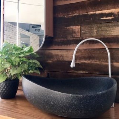 Pietra Bianca Onda Above Counter Basin